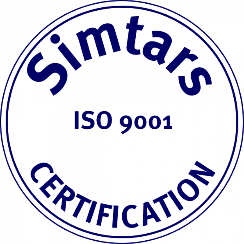 Simtars equipment certification mark