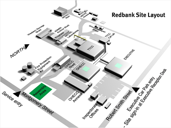 Redbank site map