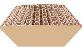 Figure 2 - Fan cake launch tubes prior to loading
